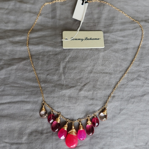 NWT - Tommy Bahama Pink Sunset Necklace - Picture 3 of 4